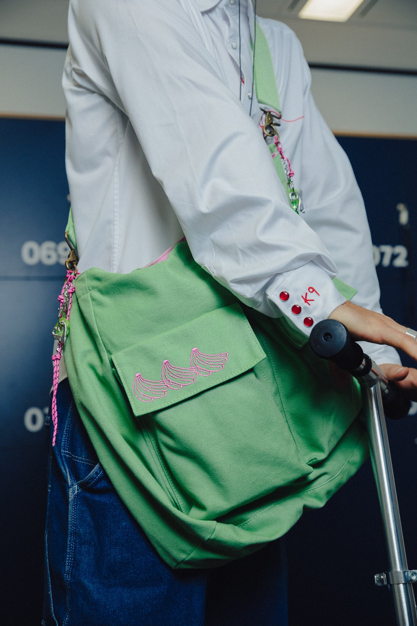 Concrete Cowboy Saddle Bag GREEN
