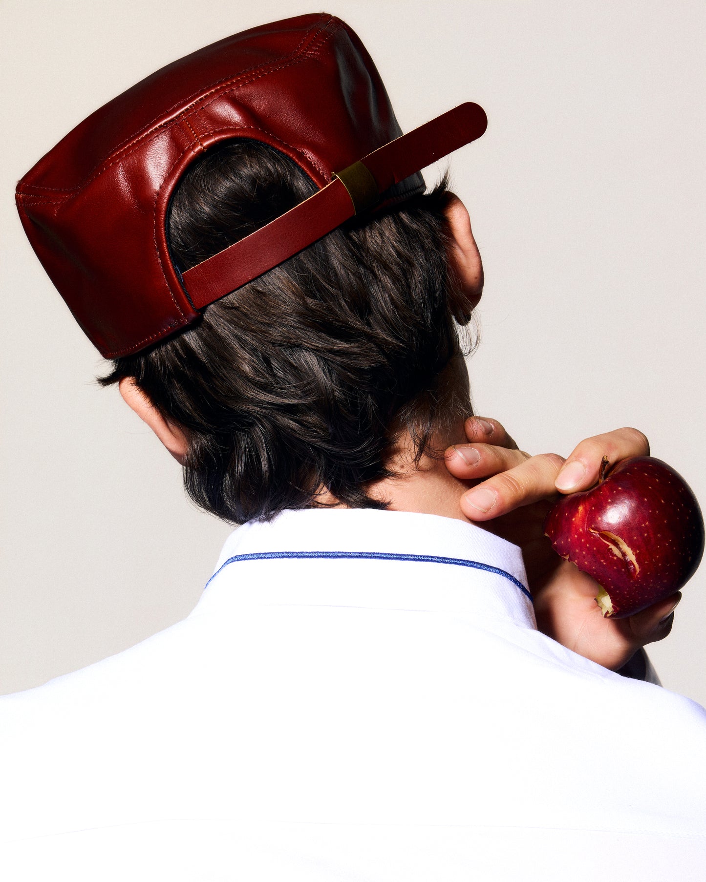 100% LEATHER HAT