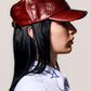 100% LEATHER HAT