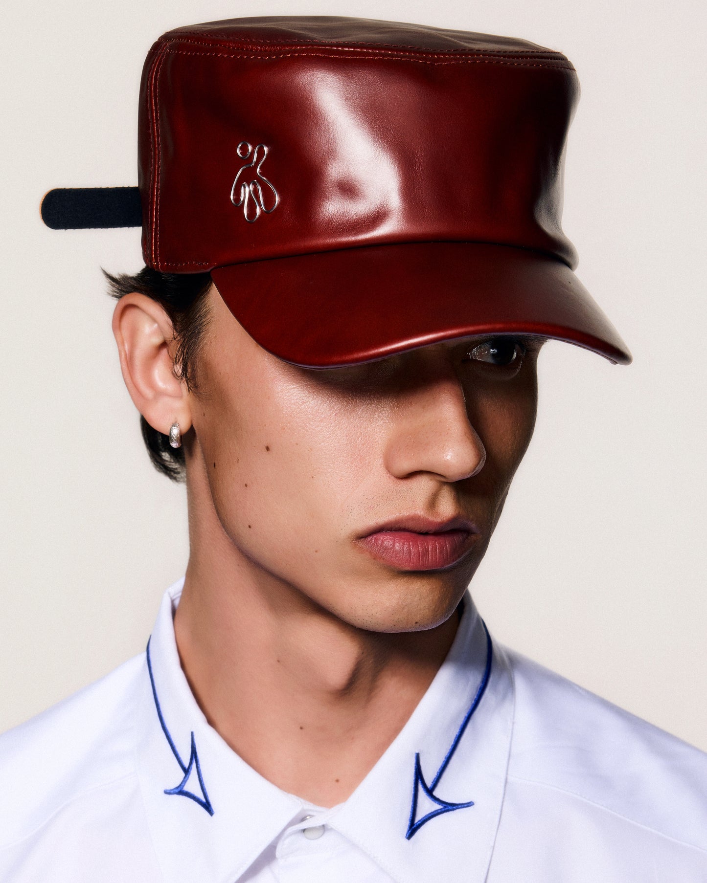 100% LEATHER HAT